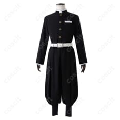 鬼滅の刃（鬼滅） 冨岡義勇（水柱） コスプレ衣装 隊服 刺繍入り（高い再現度・高品質） - 3枚目の画像（サムネイル）