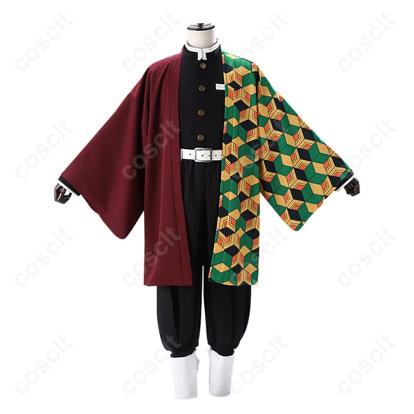 鬼滅の刃（鬼滅） 冨岡義勇（水柱） コスプレ衣装 隊服 刺繍入り（高い再現度・高品質）