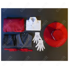 HELLSING（ヘルシング） アーカード コスプレ衣装 英国王立国教騎士団「ヘルシング機関」制服 コスプレ通販 - 6枚目の画像（サムネイル）