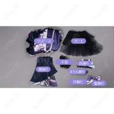 プロジェクトセカイ（プロセカ） 朝比奈まふゆ コスプレ衣装 turning purple（高い再現度、快適な着心地） - 5枚目の画像（サムネイル）