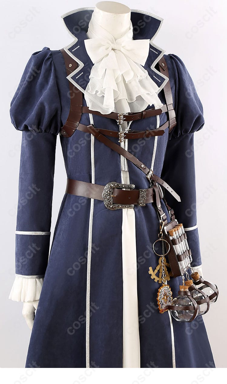 オベロン コスプレ衣装 英霊博装 服装装飾の詳細（刺繍、花柄）