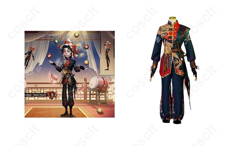 商品正面とキャラクターのコラボレーション画像 - IdentityV 曲芸師（マイク・モートン） コスプレ衣装