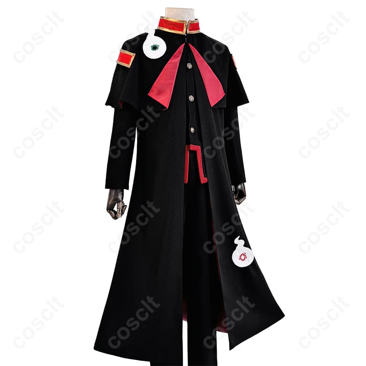 地縛少年花子くん（花子くん） 花子くん コスプレ衣装 制服 4点セット（上着、ズボン、マント、帽子） 高還元度・快適な着心地 コスプレ通販 - 3枚目の画像