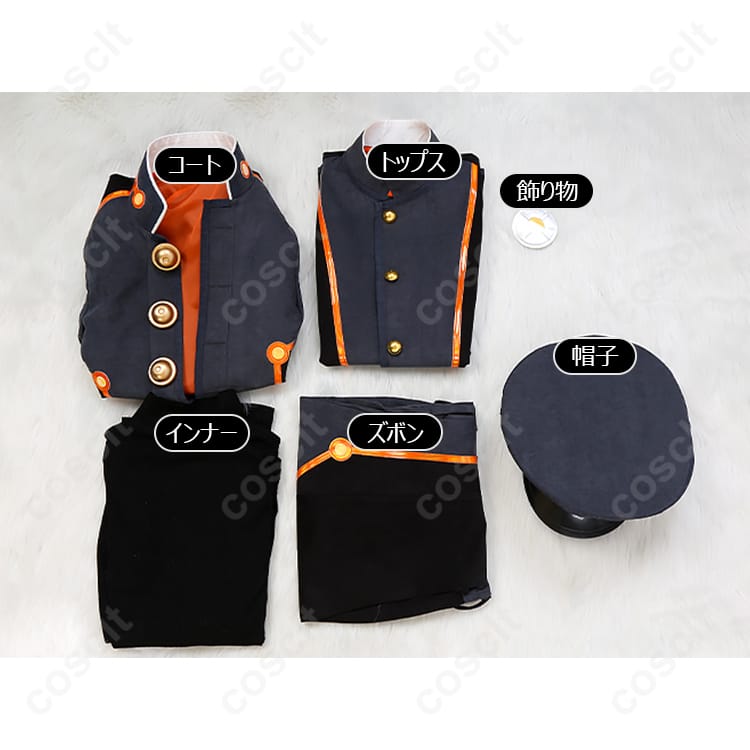 Fateシリーズ（FGO） Fate/Grand Order 岸波白野（ザビ男） コスプレ衣装 無 定制サイズ対応【忠実再現】 - 7枚目の画像
