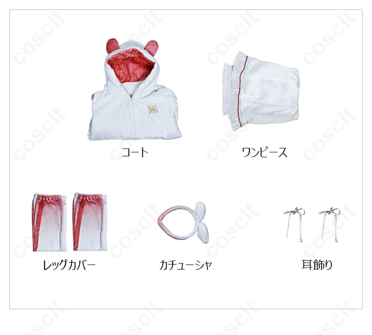 イヤリング装飾の細部画像。宝鐘マリンの特徴的なイヤリング。