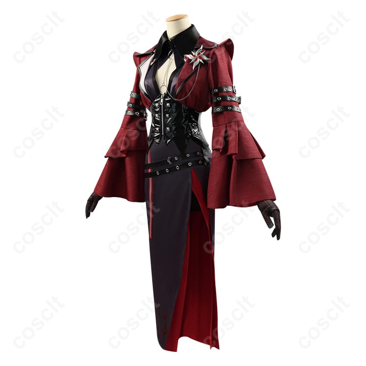 原神 アルレッキーノ（紅夜） コスプレ衣装 『原神』コスプレ 通販 | 高忠実度再現、細部までこだわりのデザイン - 2枚目の画像