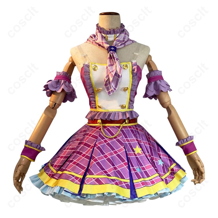 アイカツ！シリーズ アイカツ！ 紫吹蘭 コスプレ衣装 『アイカツ！』コスプレ通販 - 高再現度・快適な着心地 - 1枚目の画像