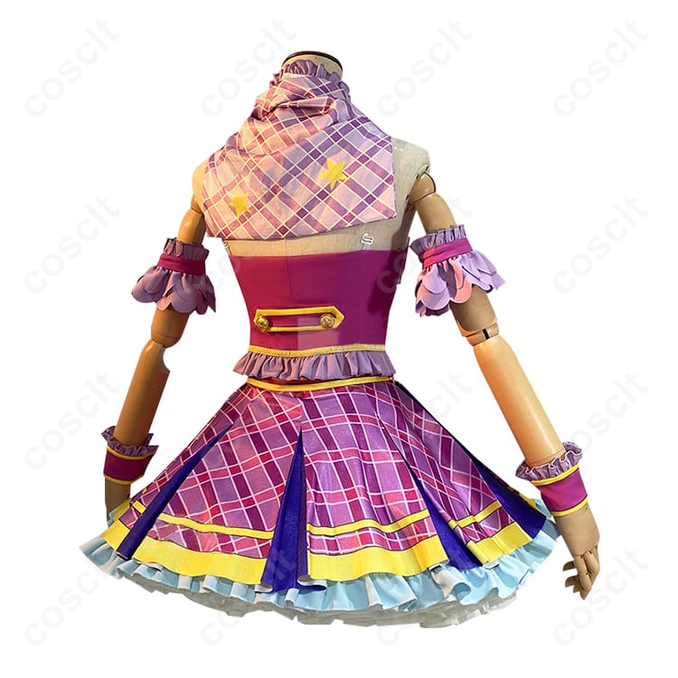 アイカツ！シリーズ アイカツ！ 紫吹蘭 コスプレ衣装 『アイカツ！』コスプレ通販 - 高再現度・快適な着心地 - 3枚目の画像