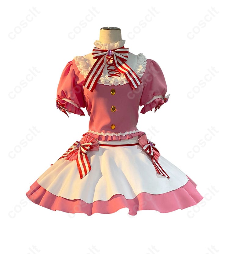 商品正面図のコスプレ衣装、スイートレストランスタイル。アイカツ！星宮いちごのコスプレコーディネート。