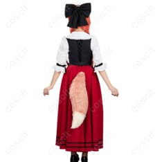 狼と香辛料 ホロ アルザス民族衣装 コスプレ衣装【高再現度】コスプレ通販 - 6枚目の画像（サムネイル）