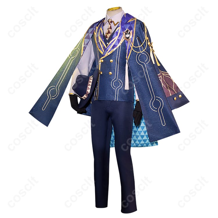 崩壊シリーズ（スターレイル） 崩壊：スターレイル アベンチュリン コスプレ衣装 十の石心（精細な刺繍とリアルな再現） - 2枚目の画像