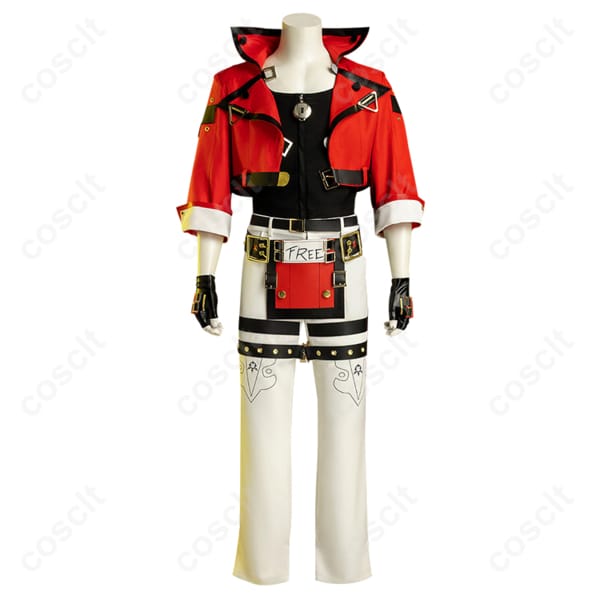 GUILTY GEARシリーズ（ギルティギア ストライヴ） ソル=バッドガイ コスプレ衣装 コスプレ通販 可オーダーメイド 高い再現度・快適な着心地