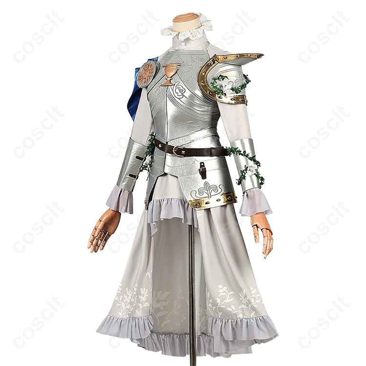 IdentityV（第五人格）「心理学者」エダ・メスマー 銀の騎士 コスプレ衣装 - 高い再現度と快適な着心地 - 2枚目の画像
