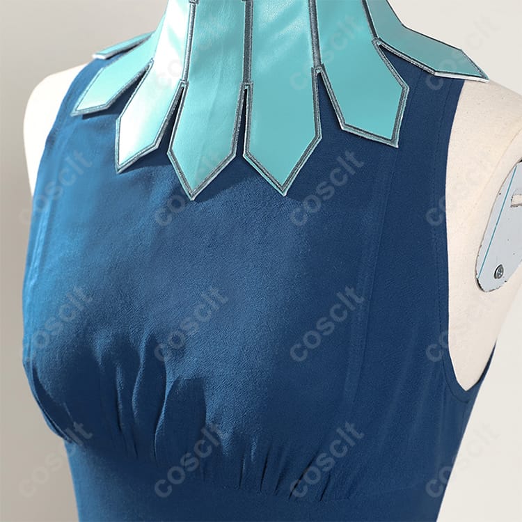 ダンジョン飯（ダン飯） ミルシリル コスプレ衣装 ワンピース・エルフ耳付き 高品質 コスプレ通販 - 5枚目の画像
