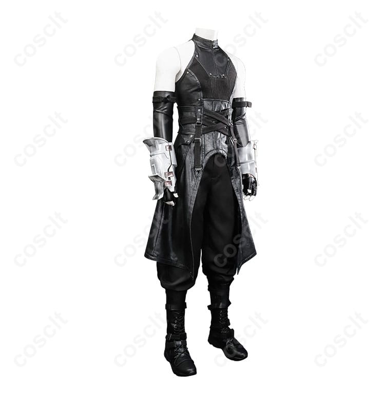 セフィロス コスプレ衣装、右側からのリアルなデザイン