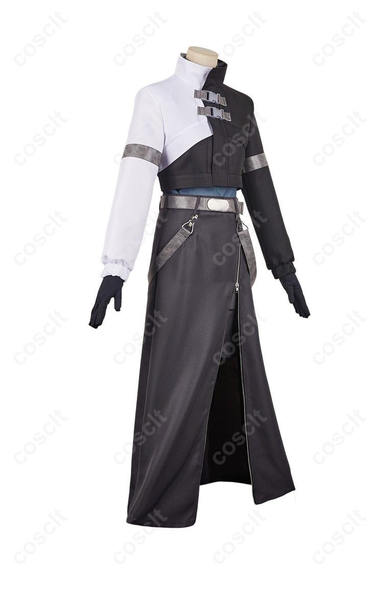商品右側図｜亜白ミナ コスプレ衣装 第3部隊 隊長制服｜怪獣8号 コスプレ衣装のサイドビュー