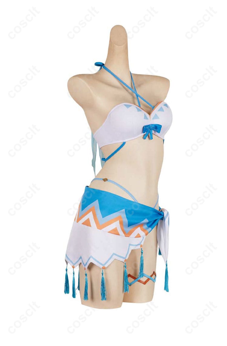 蛍 水着 コスプレ衣装 ナタ 魔神任務の温泉、側面デザイン