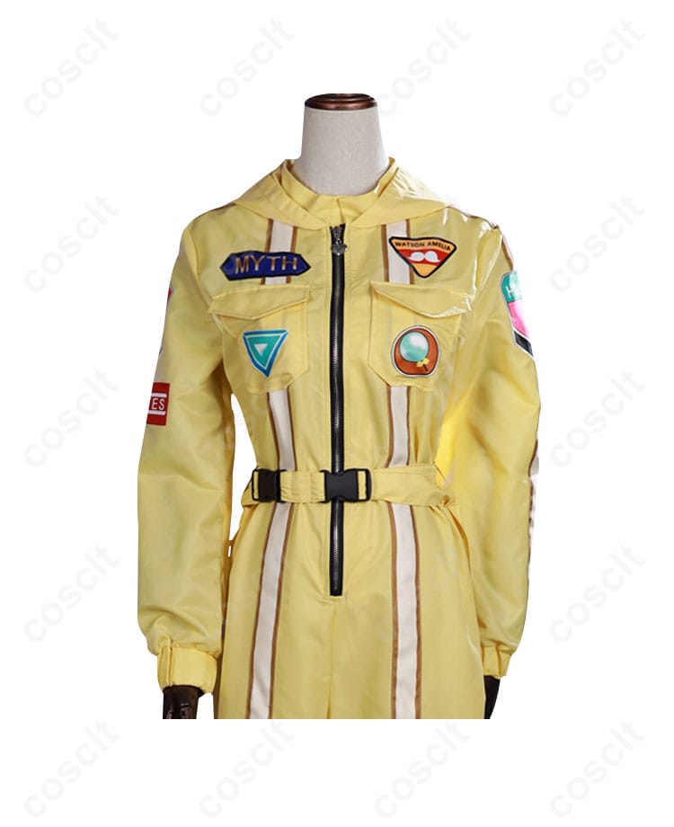 ワトソン・アメリアの宇宙服コスプレ衣装正面の詳細
