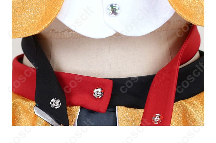 セレナのコスプレ衣装、腰帯部分の装飾。精緻な仕上げで、アクセントとして完璧です。