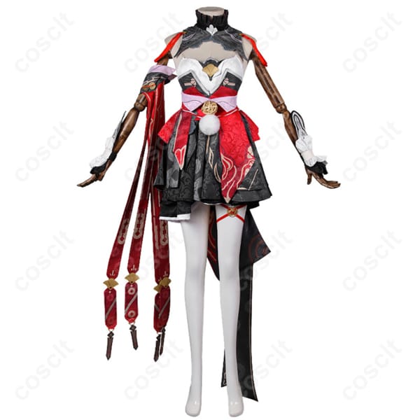 崩壊3rd（崩壊サード） 玉騎士・月痕 李素裳 コスプレ衣装 錦の白玉 オーダーメイド可 高い再現度と快適な着心地