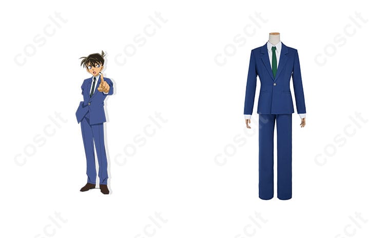 名探偵コナンの工藤新一コスプレ衣装、キャラクターと衣装の完璧な再現。コスプレファン必見！