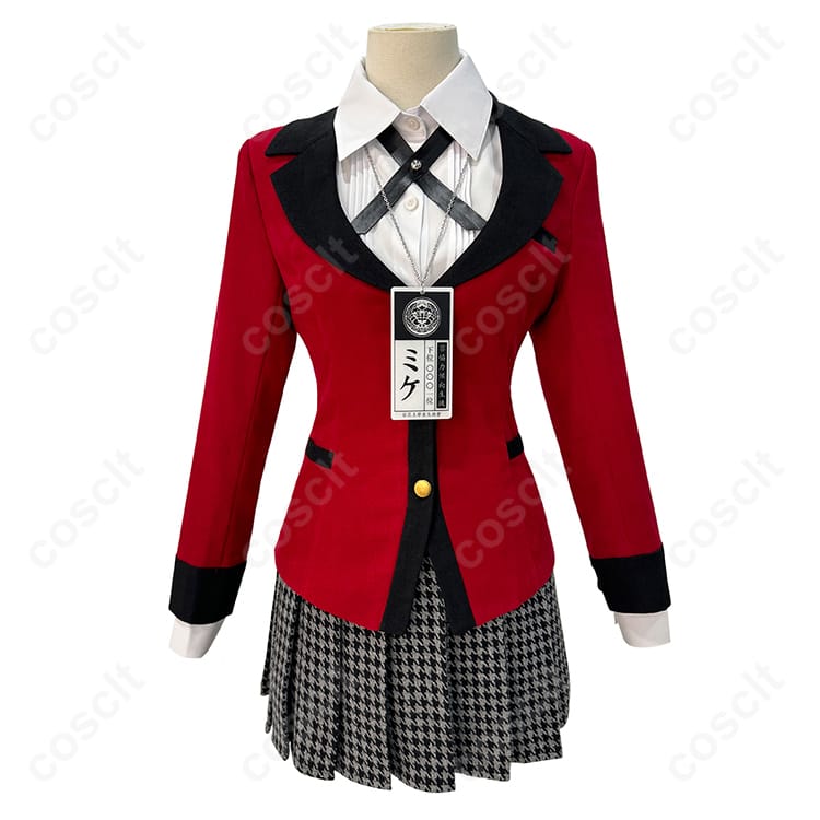 賭ケグルイ（賭ケグルイ） 蛇喰夢子 コスプレ衣装 百花王学園 制服 コスプレ通販 高忠実再現、快適な着心地 - 1枚目の画像