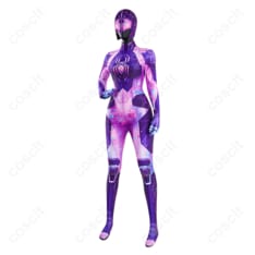 スパイダーマンシリーズ（スパイダーバース） スパイダーマン：アクロス・ザ・スパイダーバース マーゴ・ケス（スパイダー・バイト） コスプレ衣装 スパイダー・バイトスーツ 高再現度 コスプレ通販 - 2枚目の画像（サムネイル）