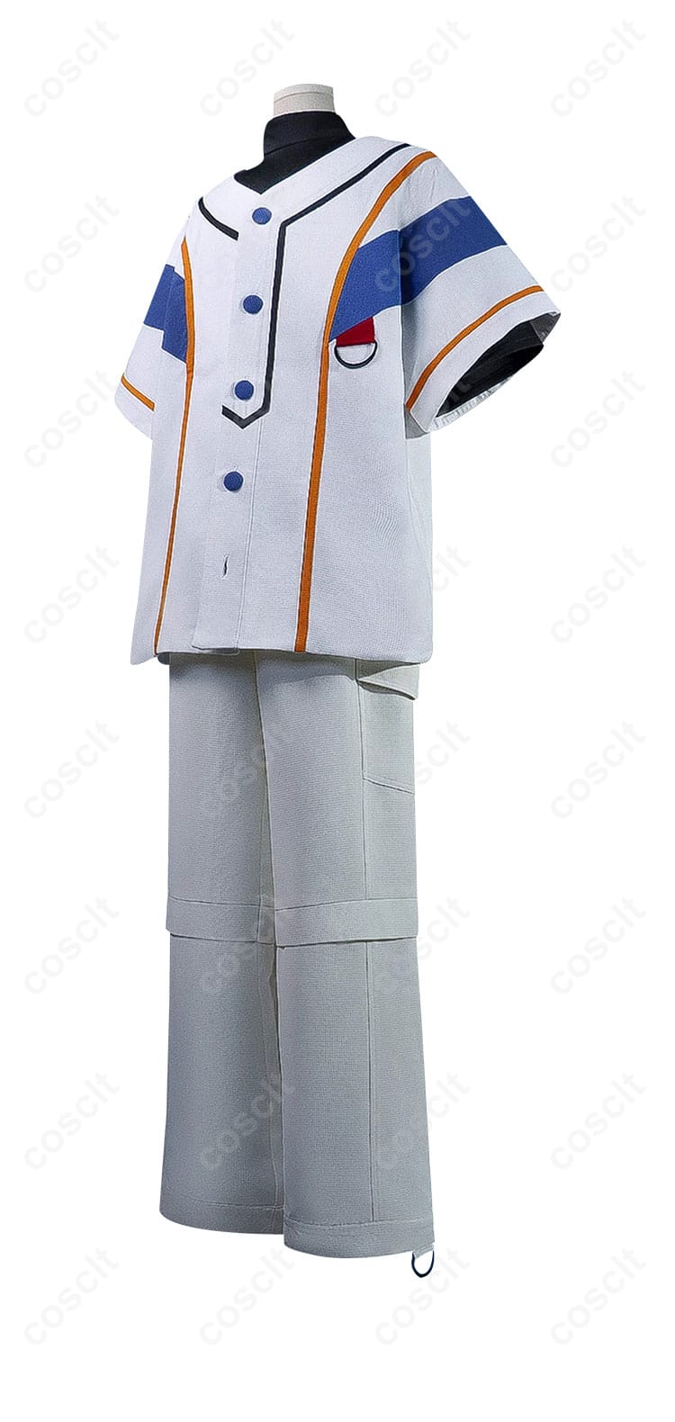 あんさんぶるスターズ！！ 漣ジュン コスプレ衣装（私服2）側面画像。細部まで再現されたデザイン。