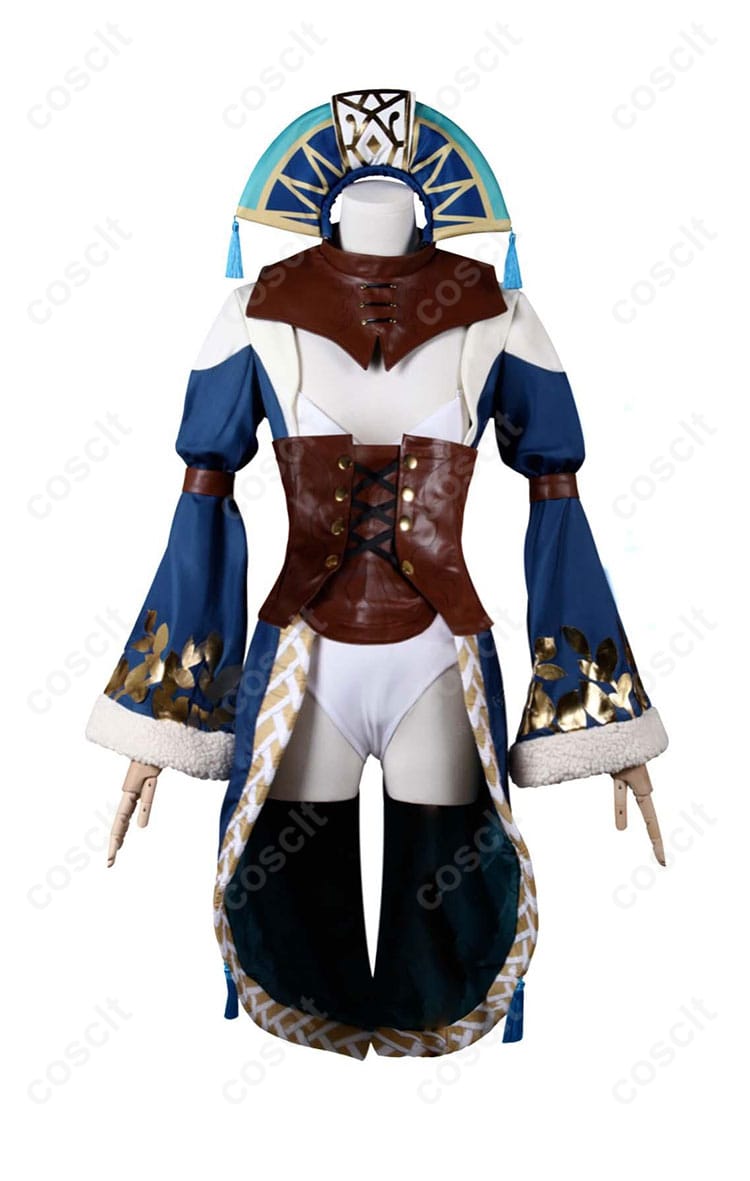 商品正面図、アンジェラコスプレ衣装の詳細