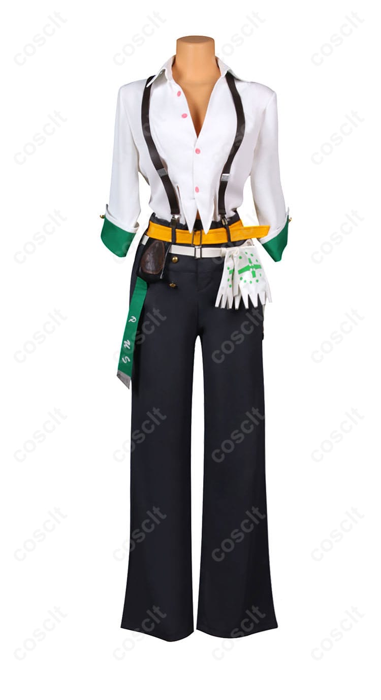 GUILTY GEAR -STRIVE- ジオヴァーナ コスプレ衣装の正面画像。高再現度で、キャラクターの特徴を忠実に再現したコスプレ衣装。