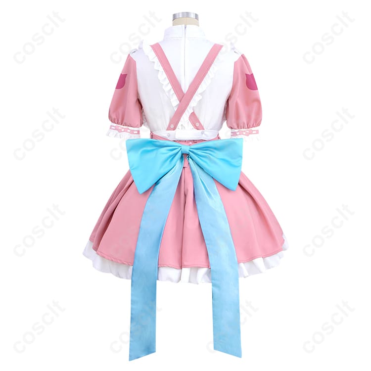 VTuber 結城さくな コスプレ衣装 ワンピース・エプロンセット 高忠実再現 コスプレ通販 - 2枚目の画像