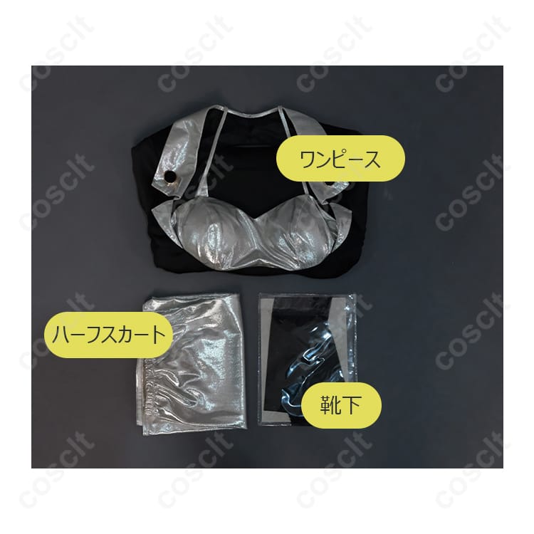 ゼンレスゾーンゼロ（ZZZ） ジェーン・ドゥ コスプレ衣装 『ネズミ色のブルース』 コスプレ通販【高い再現度】【快適な着心地】 - 4枚目の画像