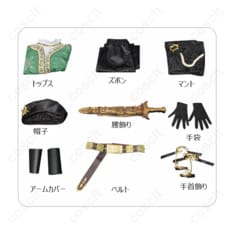 IdentityV（第五人格） 患者（エミール） コスプレ衣装 ロミオ版 透湿性良好で快適な着心地 コスプレ通販 - 4枚目の画像（サムネイル）