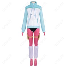ニートくノ一となぜか同棲はじめました（ニト同） 出浦白津莉 コスプレ衣装 レオタード・キャットスーツ・コート付き 高再現度