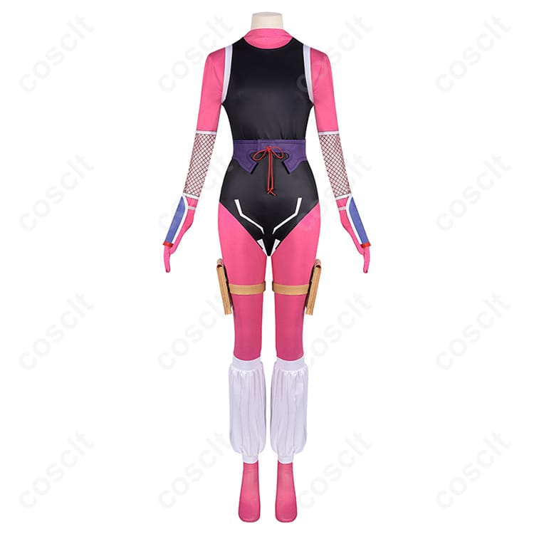 ニートくノ一となぜか同棲はじめました（ニト同） 出浦白津莉 コスプレ衣装 レオタード・キャットスーツ・コート付き 高再現度 - 3枚目の画像