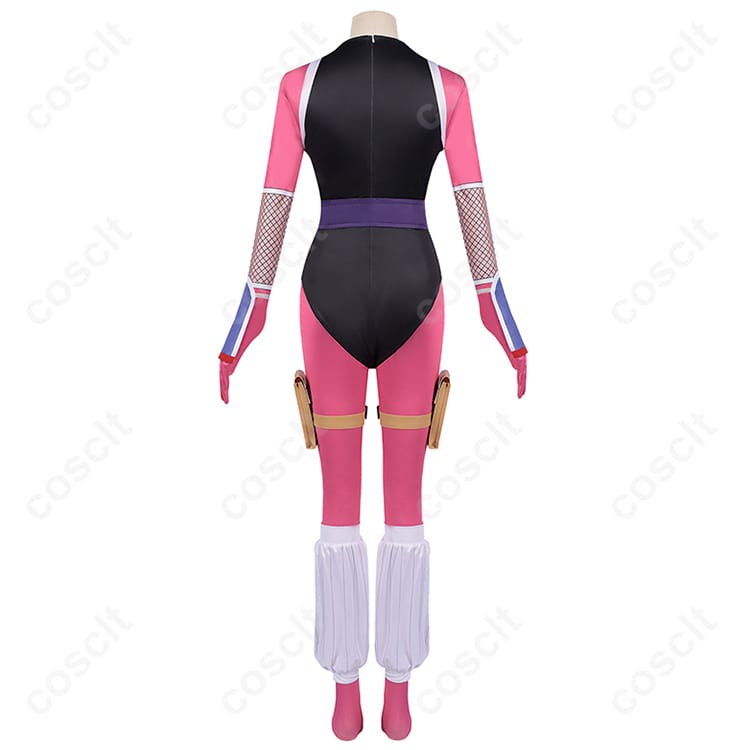 ニートくノ一となぜか同棲はじめました（ニト同） 出浦白津莉 コスプレ衣装 レオタード・キャットスーツ・コート付き 高再現度 - 5枚目の画像