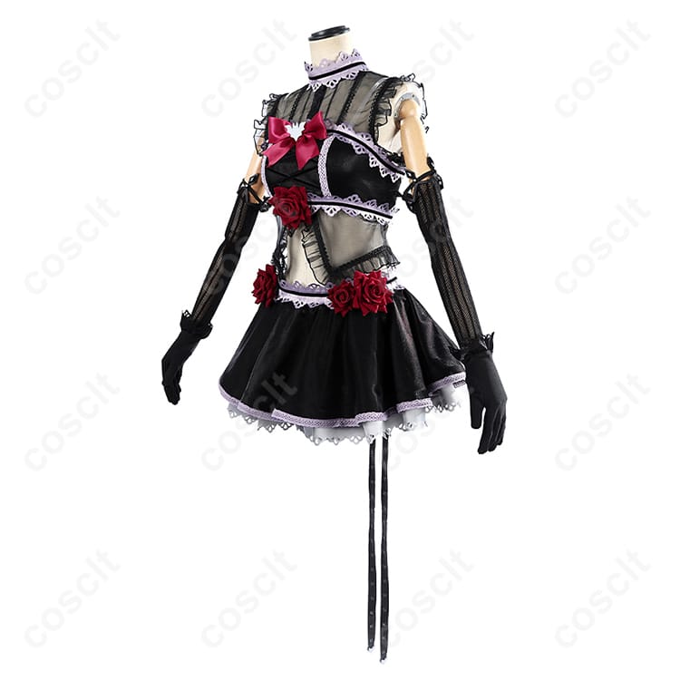 ラブライブ！シリーズ（スクフェス） ラブライブ！スクールアイドルフェスティバル 西木野真姫 コスプレ衣装 怪談編 おばけなんてキライ！ 透け感ストラップ付き コスプレ通販 - 2枚目の画像