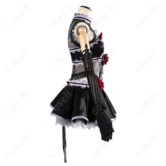 ラブライブ！シリーズ（スクフェス） ラブライブ！スクールアイドルフェスティバル 西木野真姫 コスプレ衣装 怪談編 おばけなんてキライ！ 透け感ストラップ付き コスプレ通販 - 3枚目の画像（サムネイル）