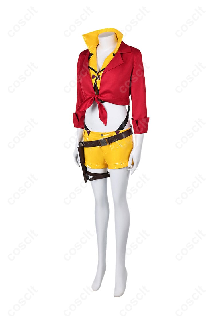 商品側面の画像 - アッシュ×フェイ コスプレ衣装 詳細なデザインと仕上げ