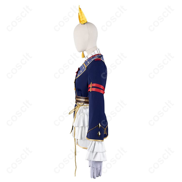ウマ娘 プリティーダービー（ウマ娘） カルストンライトオ 勝負服 コスプレ衣装【高再現度・快適な着心地】 - 3枚目の画像