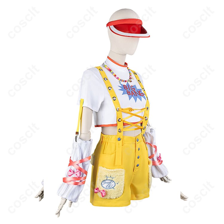 学園アイドルマスター（学マス） 藤田ことね コスプレ衣装 Yellow Big Bang！ 高い再現度・快適な着心地 - 2枚目の画像
