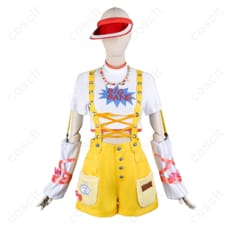 学園アイドルマスター（学マス） 藤田ことね コスプレ衣装 Yellow Big Bang！ 高い再現度・快適な着心地