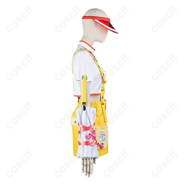 学園アイドルマスター（学マス） 藤田ことね コスプレ衣装 Yellow Big Bang！ 高い再現度・快適な着心地 - 3枚目の画像