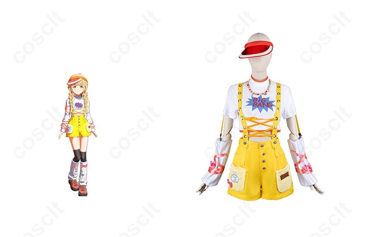 学園アイドルマスター 藤田ことね コスプレ衣装とキャラクターの比較画像｜Yellow Big Bangの再現度をご確認ください