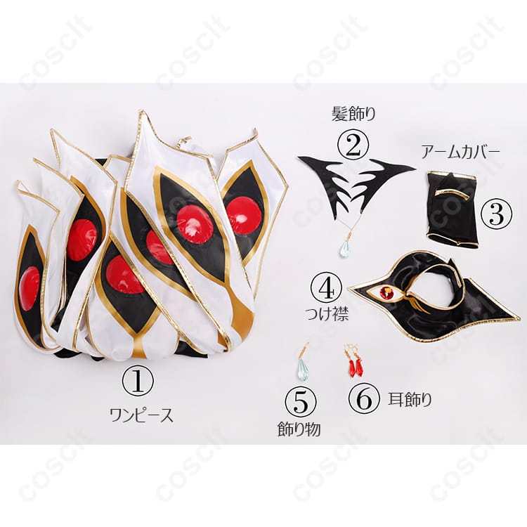 コードギアス 反逆のルルーシュ C.C. コスプレ衣装 ブリタニア衣装（忠実再現、精細な仕立て） - 6枚目の画像