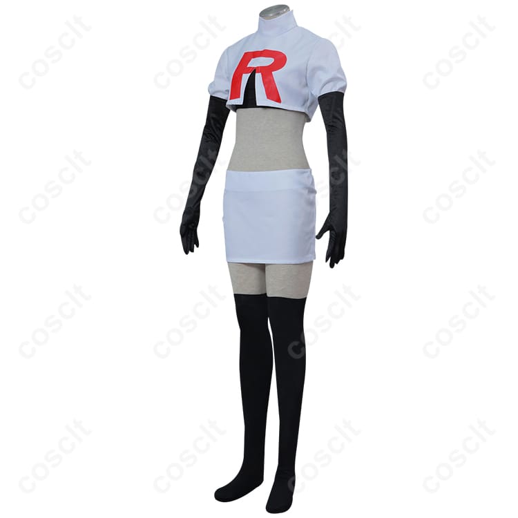 ポケットモンスター（ポケモン） ムサシ（ロケット団） 制服 コスプレ衣装 | 高い再現度・着心地抜群のコスプレ衣装 - 2枚目の画像