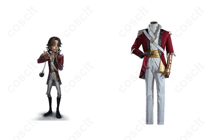 商品正面とキャラクター（ホセ・バーデン）との組み合わせ写真 - IdentityV コスプレ衣装