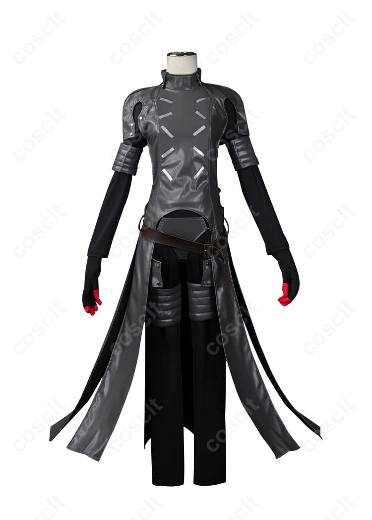 商品正面のコスプレ衣装。ペルソナ5: The Phantom Xのワンダー（Wonder）怪盗姿の詳細な再現です。