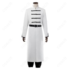 銀魂（銀魂） 神威 コスプレ衣装 白チャイナ衣装（夜兎族衣装） - 高い再現度と快適さを実現したコスプレ通販 - 1枚目の画像（サムネイル）