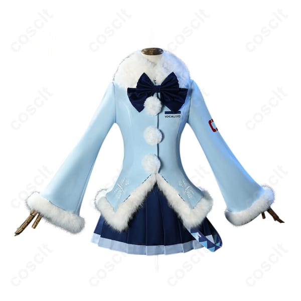 雪ミク・雪ミクシリーズ 雪ミク（初音ミク 雪ミクVer.） コスプレ衣装 2012年 ふわふわコート Ver. コスプレ通販